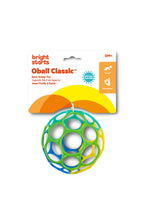 將圖片載入圖庫檢視器 Bright Starts Oball Classic™ Easy-Grasp Toy Blue/Green