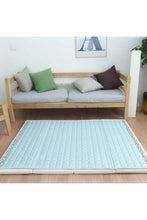 將圖片載入圖庫檢視器 Ggumbi Fabric Guard Beige Camping With Lucky Star Aqua - Online Exclusive