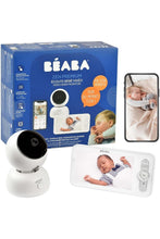 Load image into Gallery viewer, Beaba Zen Premium V2 Baby Monitor (No Plug) - White