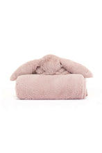 將圖片載入圖庫檢視器 Jellycat Bashful Luxe Bunny Rosa Blankie