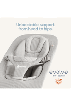 Load image into Gallery viewer, Ergobaby Evolve 3In1 Mesh Bouncer Light Grey - Online Exclusive