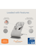 Load image into Gallery viewer, Ergobaby Evolve 3In1 Mesh Bouncer Light Grey - Online Exclusive