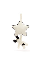將圖片載入圖庫檢視器 Jellycat Bashful Black & Cream Puppy Musical Pull