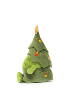 Load image into Gallery viewer, Jellycat Christmas Tree Ricky Rain Frog