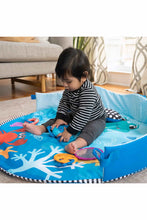 Load image into Gallery viewer, Baby Einstein Neptune Under the Sea Lights & Sounds Activity Gym and Play Mat 3