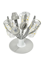 Load image into Gallery viewer, Beaba Flower Foldable Bottle Draining Rack Grey 2