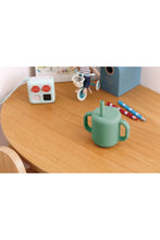 Load image into Gallery viewer, Beaba Silicone Straw Cup Sage Green 5