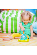 Load image into Gallery viewer, Bright Starts Press & Glow Spinner Cause and Effect Musical Baby Toy