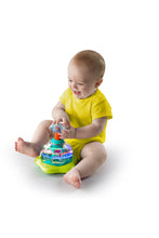 Load image into Gallery viewer, Bright Starts Press & Glow Spinner Cause and Effect Musical Baby Toy