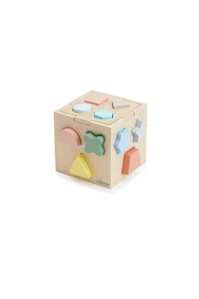 Bubble Wooden Shape Sorting Cube 1