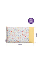 
                        
                          Load image into Gallery viewer, Clevamama Toddler Pillow Case - Yellow 3
                        
                      