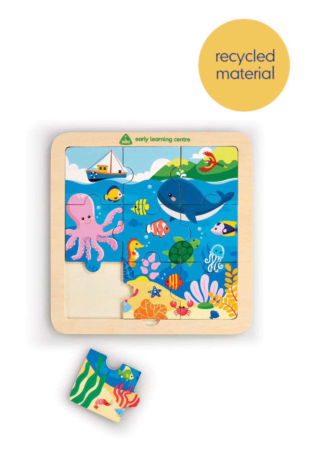 Early Learning Centre Wooden Under the Sea Puzzle