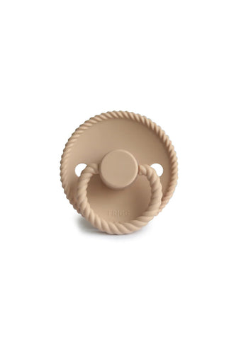 Frigg Rope Silicone Baby Pacifier - Croissant 1
