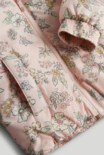 將圖片載入圖庫檢視器 Mothercare Pink Floral Bomber Jacket