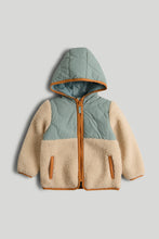 將圖片載入圖庫檢視器 Mothercare Quilted Fleece Jacket