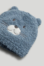 將圖片載入圖庫檢視器 Mothercare Blue Bear Knitted Hat