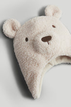 Load image into Gallery viewer, Mothercare Fluffy Bear Baby Hat