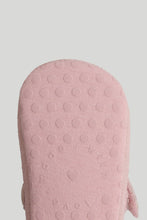 Load image into Gallery viewer, Mothercare Pink Suede Ballerina Pram Shoes