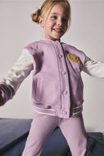 將圖片載入圖庫檢視器 Mothercare Lilac Varsity Jacket
