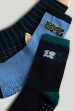 將圖片載入圖庫檢視器 Mothercare 3 Pack Dinosaur Slip-Resist Socks