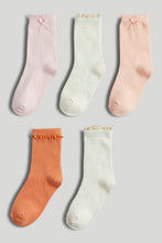 將圖片載入圖庫檢視器 Mothercare 5 Pack Floral Socks