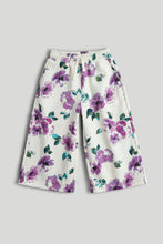 將圖片載入圖庫檢視器 Mothercare Floral Wide-Leg Joggers