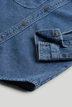 將圖片載入圖庫檢視器 Mothercare Denim Shirt and T-Shirt Set