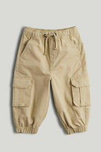 Load image into Gallery viewer, Mothercare Tan Cargo Trousers