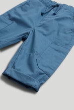 Load image into Gallery viewer, Mothercare Blue Cargo Trousers