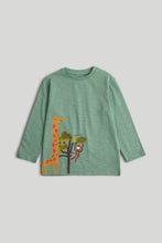 Load image into Gallery viewer, Mothercare 3 Pack Jungle Long-Sleeved T-Shirts