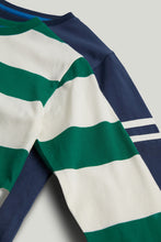 Load image into Gallery viewer, Mothercare 3 Pack Varsity Long-Sleeved T-Shirts