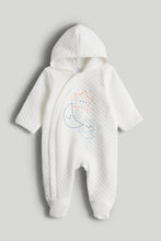 將圖片載入圖庫檢視器 Mothercare My First Moon and Star Quilted Pramsuit