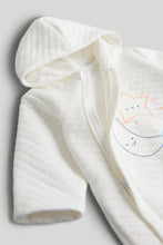 將圖片載入圖庫檢視器 Mothercare My First Moon and Star Quilted Pramsuit