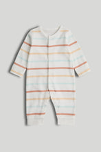 Load image into Gallery viewer, Mothercare 3 Pack My First Safari Footless Sleepsuits