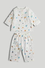 Load image into Gallery viewer, Mothercare Space Woven Baby Pyjamas