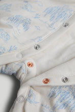 Load image into Gallery viewer, Mothercare My First Blue Wadded Sleepsuit 2.5 Tog