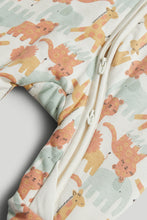 Load image into Gallery viewer, Mothercare Safari Wadded Sleepsuit 2.5 Tog