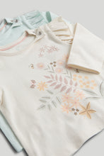 Load image into Gallery viewer, Mothercare 2 Pack Daisy Long-Sleeved T-Shirts