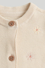 將圖片載入圖庫檢視器 Mothercare Cream Embroidered Cardigan