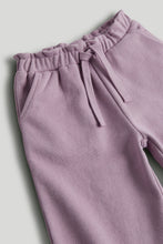 Load image into Gallery viewer, Mothercare Lavender Wide-Leg Joggers