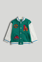 將圖片載入圖庫檢視器 Mothercare Green Varsity Jacket