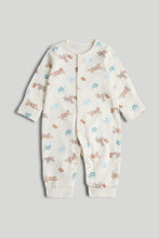 Load image into Gallery viewer, Mothercare 3 Pack Safari Footless Sleepsuits