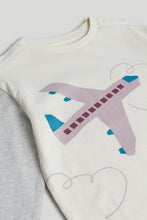 Load image into Gallery viewer, Mothercare Plane Long-Sleeved T-Shirt