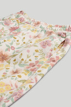 將圖片載入圖庫檢視器 Mothercare White Floral Joggers