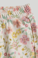 將圖片載入圖庫檢視器 Mothercare White Floral Joggers