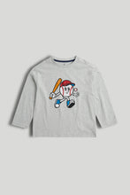 Load image into Gallery viewer, Mothercare Baseball Long-Sleeved T-Shirt