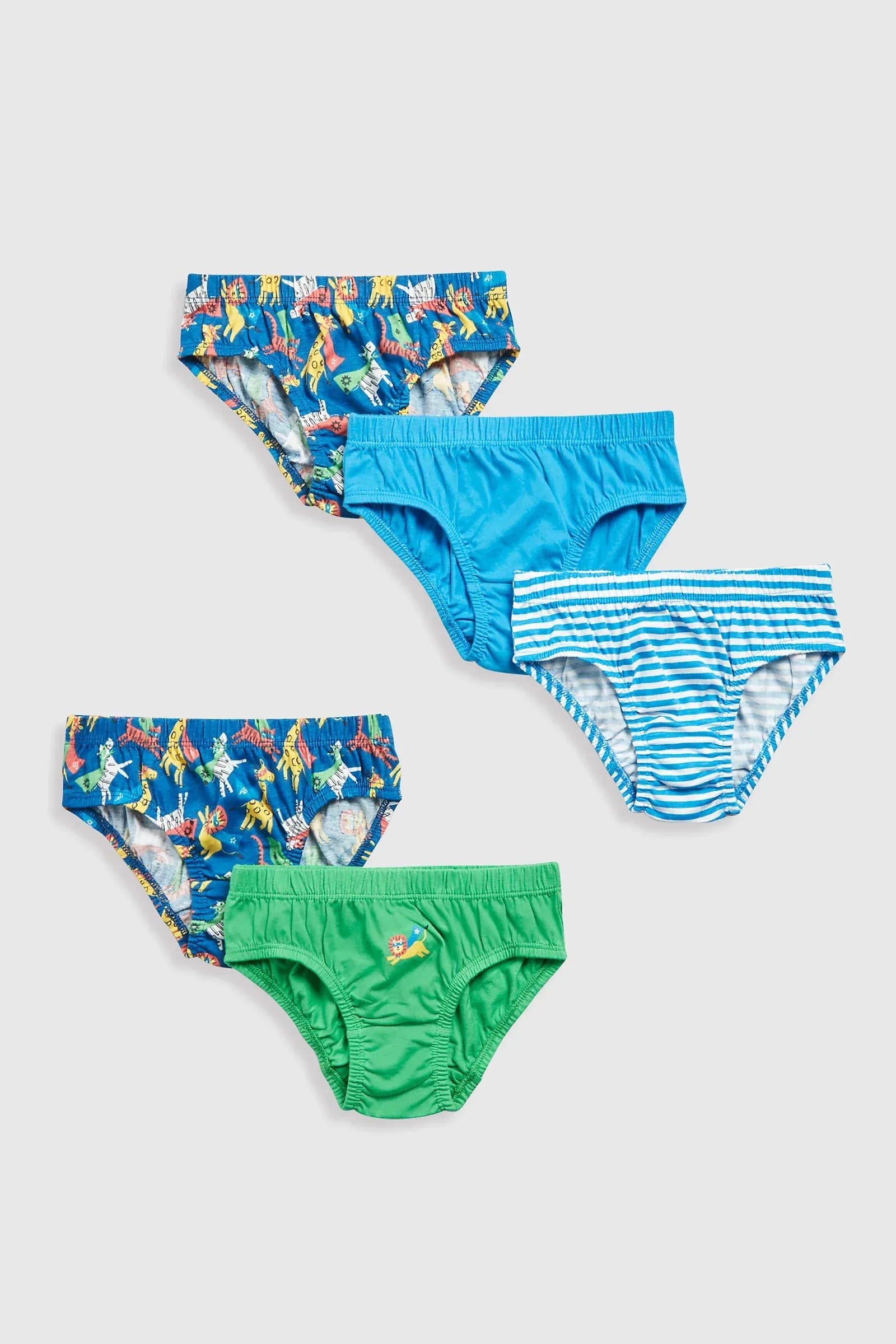 Mothercare 3 Pack Animal Trunk Briefs main image 1