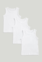 Load image into Gallery viewer, Mothercare 3 Pack Sleeveless Vests