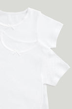 將圖片載入圖庫檢視器 Mothercare 2 Pack Short-Sleeved Vests