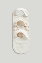 Load image into Gallery viewer, Mothercare Cream Newborn Bibs - 3 Pack